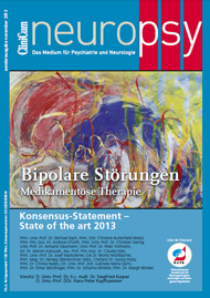 Bipolare Störungen - Medikamentöse Therapie  Konsensus - State of the art 2013