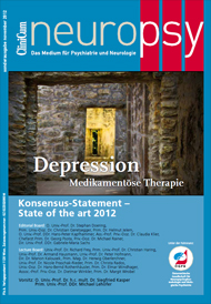 Depression – Medikamentöse Therapie